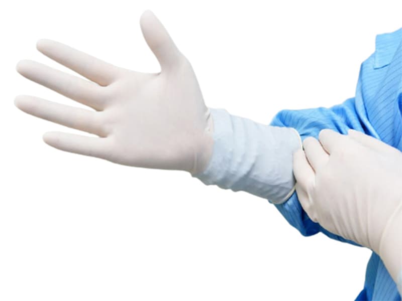 Sterile surgical gloves